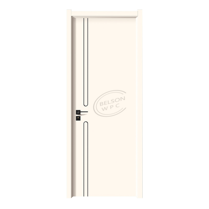 Belson WPC BES-018 pure color membrane coated moisture-proof WPC door