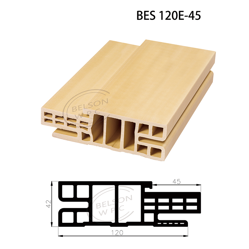 Belson WPC BES120E-45 popular in israel WPC interior waterproof door frame