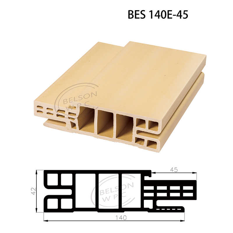 Belson WPC BES140E-45 E type environment-friendly WPC door frame