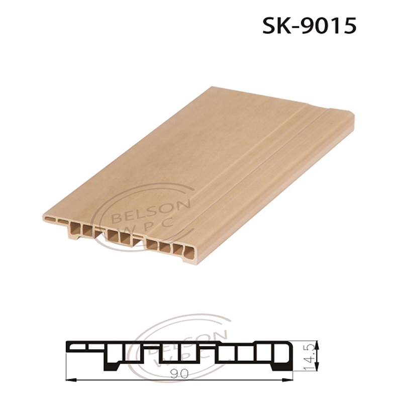 Belson WPC SK-9015 waterproof interior WPC skirting board