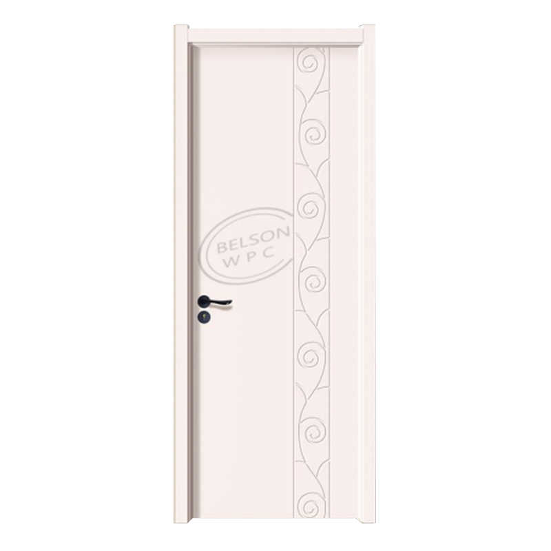 Belson WPC BES-007 carve patterns on WPC interior door 
