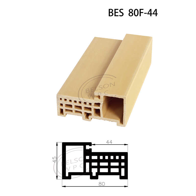 Belson WPC BES80F-44 8cm PVC wood composite economic frame