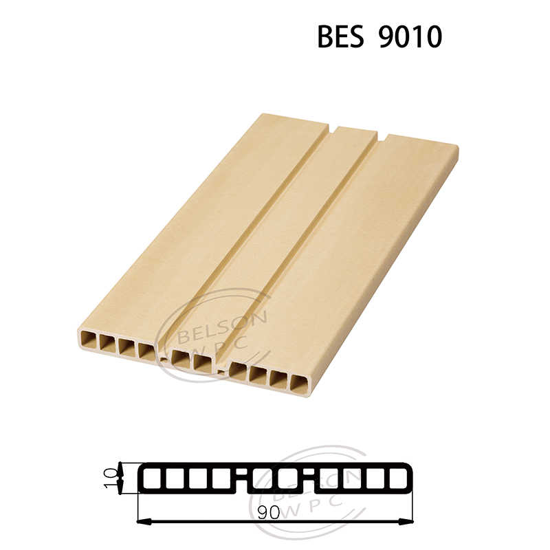Belson WPC BES-9010 length customized 9cm width straight shape WPC architrave