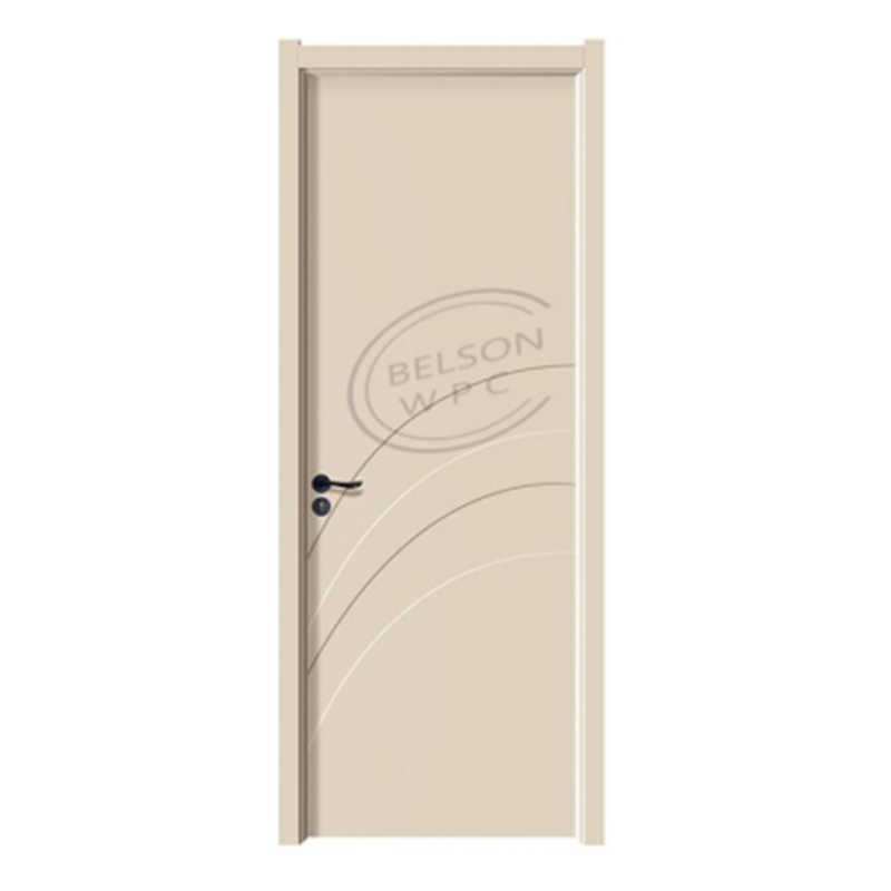 Belson WPC BES-009 carved design WPC bedroom door