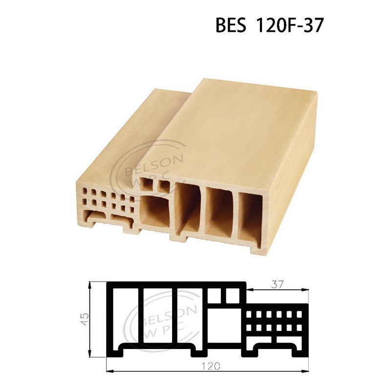 Belson WPC BES120F-37 two squares WPC bathroom door