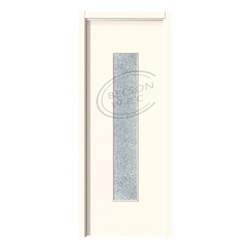 Belson WPC BES-001B big glass WPC bathroom door